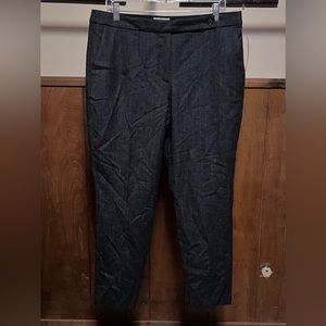 Pure collection tailored ankle length wool trouser